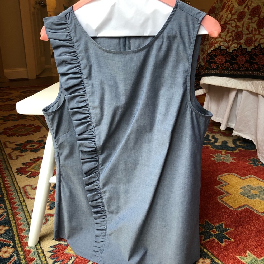 Size 4 banana republic denim top